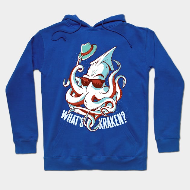 Kraken Funny Monster Hoodie by TomCage